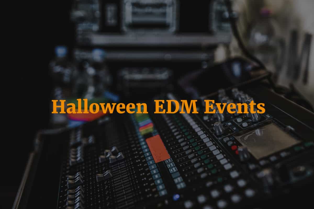 halloween edm 2018 events