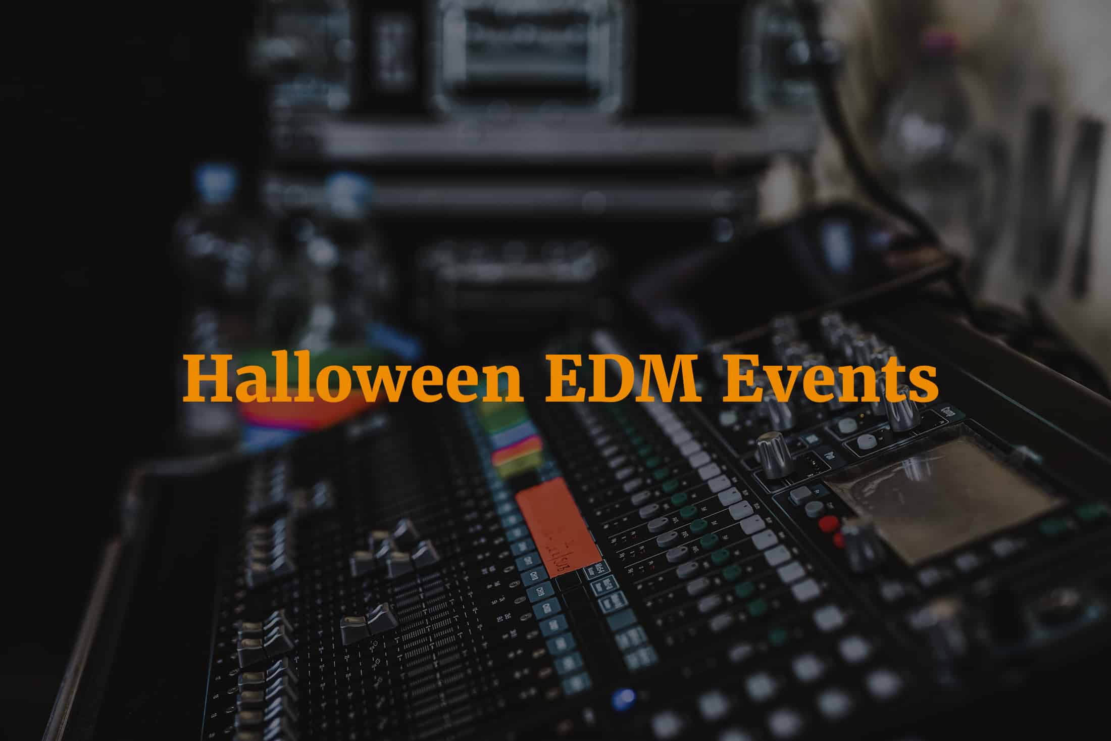 Featured image for “Halloween EDM 2018 Events in Denver, Colorado”