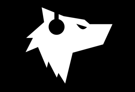 EDM Den's Featured Calendar Logo featuring a white trademarked wolf.