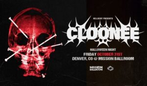 Spook yourself to Cloonee on Halloween in Denver at Mission Ballroom (RiNo) on 10/31/25.