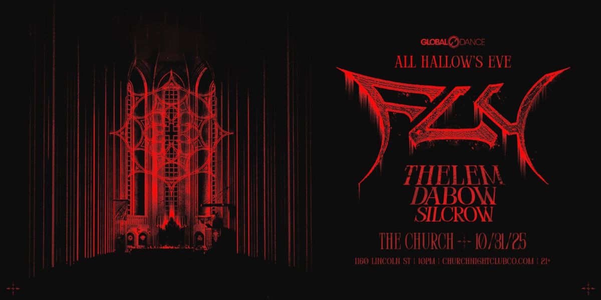 Halloween rave at The Church Nightclub in Denver on 10/31/25 with FLY.