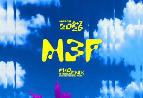 logo for M3F Music Festival in Arizona
