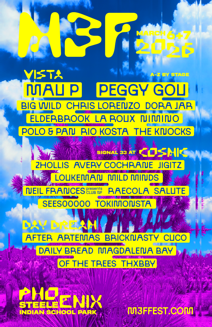 M3F Music Festival 2026 Lineup, Tickets Arizona event.