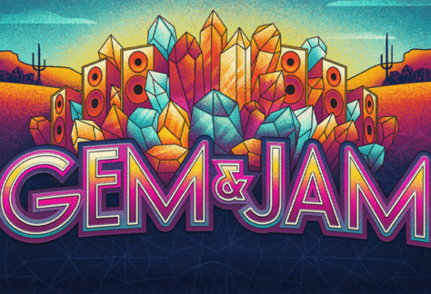 Gem & Jam (Logo of music festival)