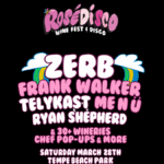 Rose Disco 2026 Arizona (promo flyer tickets)