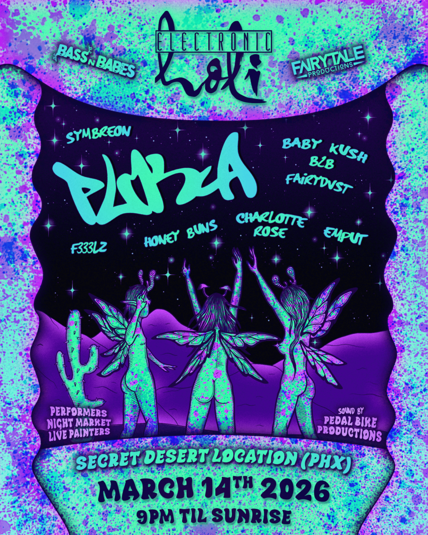 EDM event in arizona by