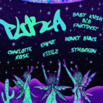 Rave event promo flyer in Arizona