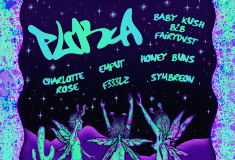 Rave event promo flyer in Arizona