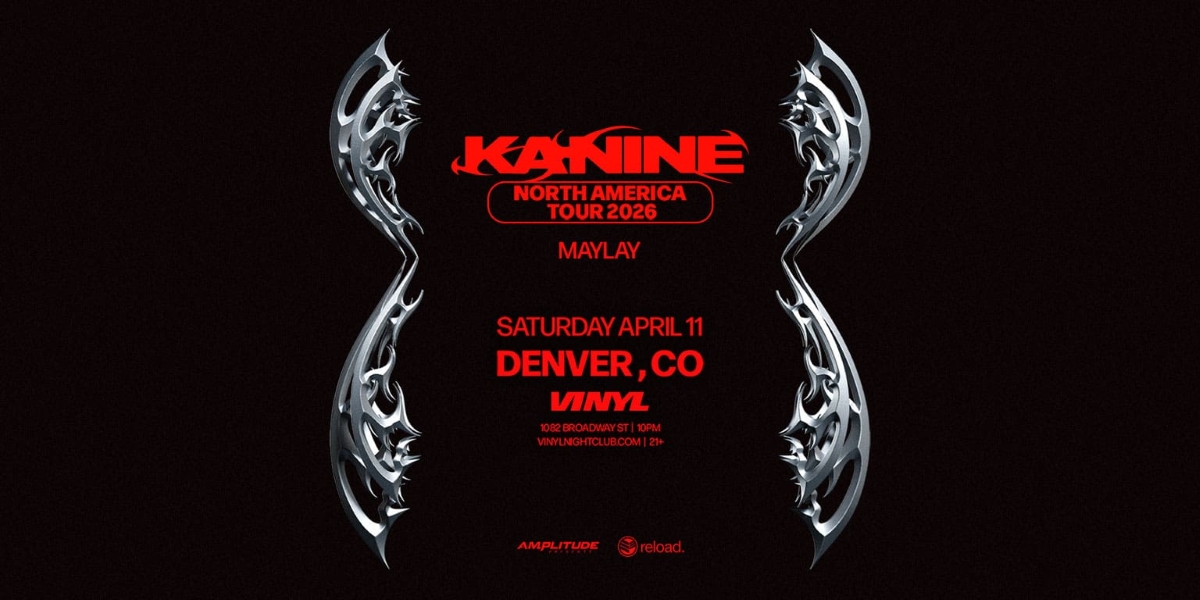 KANINE at Club Vinyl 2026 (flyer)