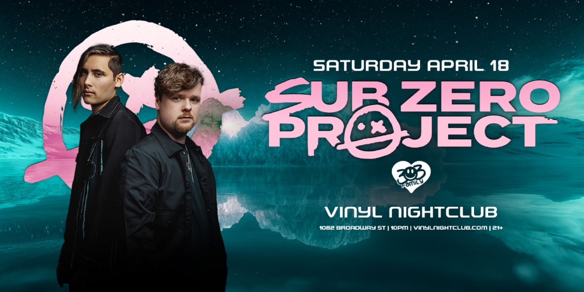 Dutch Sub Zero Project EDM DJs in Denver (flyer)